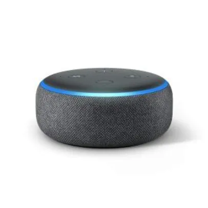 Echo Dot (3ª Geração): Smart Speaker com Alexa - Cor Preta R$ 249