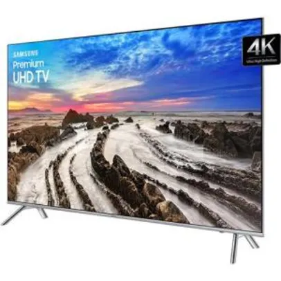 Smart TV LED 55” Samsung 4K Ultra HD 55MU7000  HDR 4 HDMI 3 USB - R$ 3510