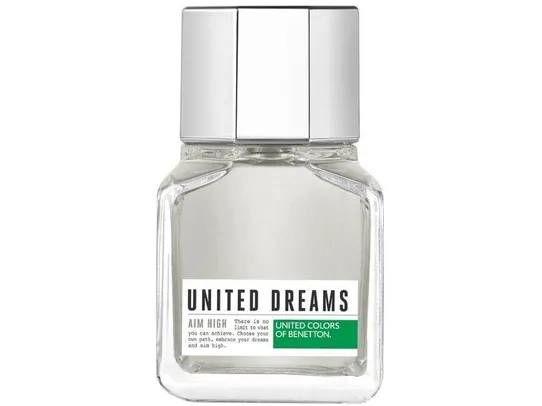 United Dreams Aim High Eau de Toilette Benetton - Perfume Masculino 60ml | R$70