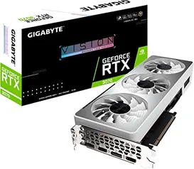 Placa de Video Gigabyte GeForce RTX 3070 Vision OC, LHR, 8GB, GDDR6, 256-bit, GV-N3070VISION OC-8GD 