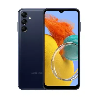 Smartphone Samsung Galaxy M14 5G, 128GB, 4GB RAM, Tela Infinita de 6.6" Dual Chip - Azul Marinho