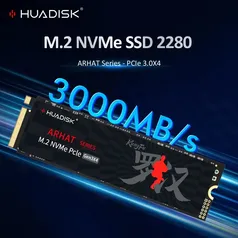 [Com taxa/ Gpay/Moedas R$ 227 ] SSD HUADISK M.2 NVMe 1 TB