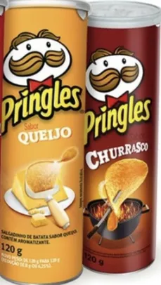 (APP+CLIENTE OURO) Batata Pringles ainda tem de queijo e churrasco!!! | R$5,59