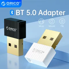 (Novo usuário) Adaptador bluetooth 5.0 Orico