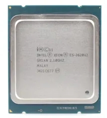 Processador intel xeon e5 2620 v2, 6 núcleos e 12 threads, 2.1ghz | R$31