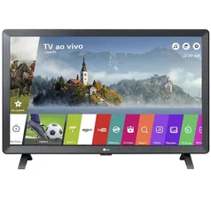 Smart TV LED LG 24" Monitor Wi-Fi Webos 3.5 DTV Machine Ready