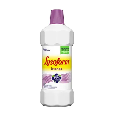 Desinfetante Lysoform Original ou Lavanda 1 Litro