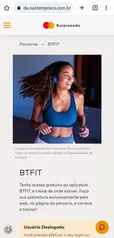 BitFit Grátis (Mastercard Surpreenda)