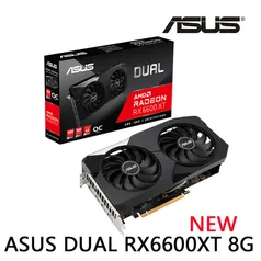 Placa de vídeo NEW ASUS Dual Radeon RX 6600 XT OC Edition AMD Radeon RX 6600 XT  8GB  GDDR6 128 bit  7nm  RX6600XT| |   - AliExpress