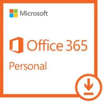 1 Ano de Microsoft Office 365 Personal + 1TB armazenamento nuvem por R$ 49