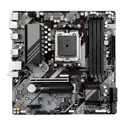 Placa Mãe Gigabyte B650M K, DDR5, Socket AM5, Chipset AMD B650, B650M-K