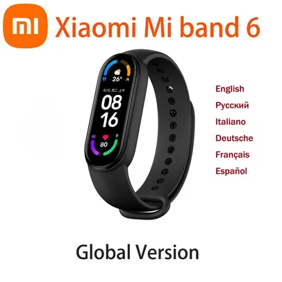 Smartband Xiaomi Mi Band 6 - Versão Global