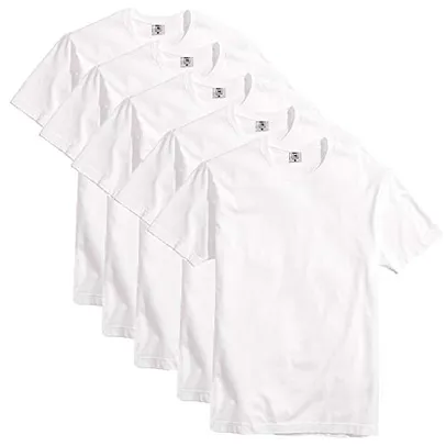 Kit com 5 Camisetas Masculina Básica Algodão Premium | R$89