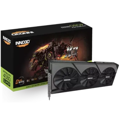 Placa de Vídeo INNO3D NVIDIA GeForce RTX 4080 Super X3, 16GB, GDDR6X, DLSS, Ray Tracing, N408S3-166X-18703552