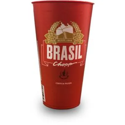 Copo Brahma Brasil N° 1 - 250ml - Copo Brahma - Plástico