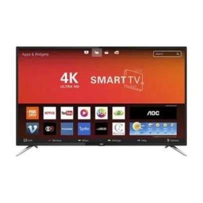 Smart TV LED 55 Polegadas AOC LE55U7970S R$ 1829
