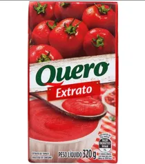 Extrato de tomate Quero 320g | R$1,61