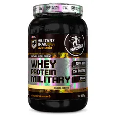 [AME R$63]Whey protein military 900 G - midway (baunilha)