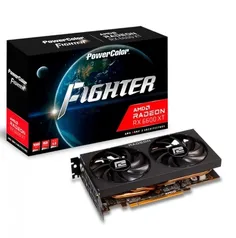 Placa de Vídeo PowerColor Fighter Radeon RX 6600 XT, 8GB, GDDR6, FSR, Ray Tracing, AXRX 6600XT 8GBD6-3DH