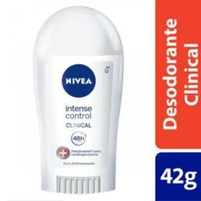 Desodorante feminino antitranspirante clinical intense control | R$11