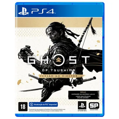 Jogo Ghost of Tsushima - Versão do Diretor - PS4
