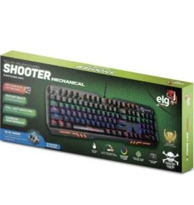 Teclado Gamer Mecâmico Shooter LED R$302