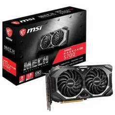 Placa de Vídeo MSI Radeon Navi RX 5700 Mech OC Dual, 8GB GDDR6, 256Bit, RX 5700 MECH OC - R$2043