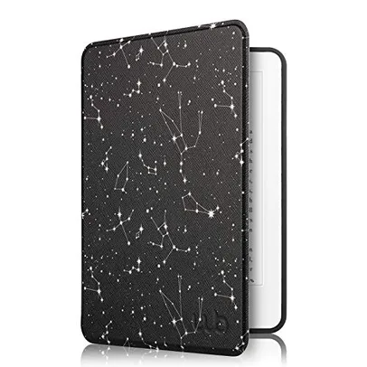 Capa Kindle 10a. Geração WB - Ultra Leve Auto Hibernação Sensor Magnético Silicone Flexível Constelação (Não Compatível com Paperwhite 10ª Geração)