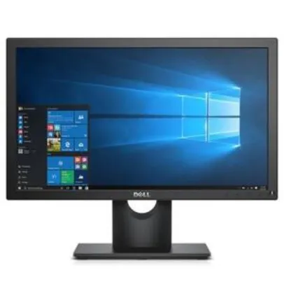 Monitor Dell LED 19´ Widescreen, VGA/Display Port - E1916H R$ 409
