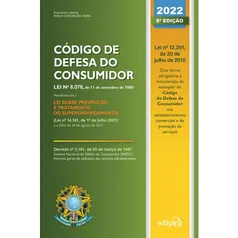 Livro - Código de Defesa do Consumidor 2022: SUPERATUALIZADO até 26 de AGOSTO de 2021