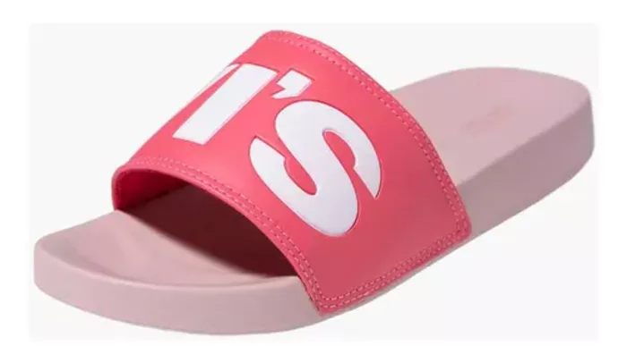 Chinelo Levi's® Slide June L Rosa - Lbf116051