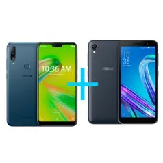 ZenFone Max Shot 4GB/64GB Azul + Zenfone Live L2 OctaCore 435 Preto