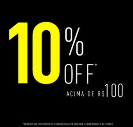 10% OFF em compras acima de R$100 na Youcom