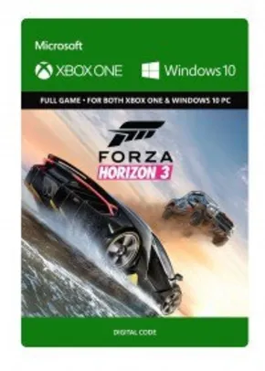 [CD Keys] Forza Horizon 3 Xbox One & PC - Digital Code