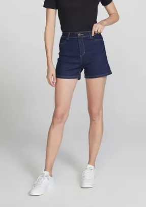 Shorts Jeans Feminino Cintura Alta