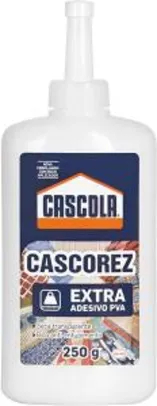 [PRIME] Cascola Cascorez Extra - Cola Branca - 250g | R$6,40