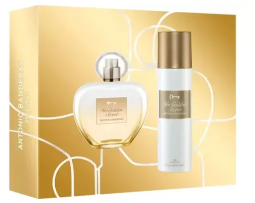 Kit Perfume Antonio Banderas Her Golden Secret