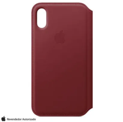 Capa Fólio iPhone XS - Apple