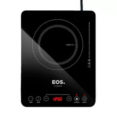 Cooktop EOS 1 Boca de Indução Portatil ECI01PP Preto-220V