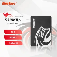 (Moedas) SSD KingSpec 512GB HDD 2.5 Sata 3