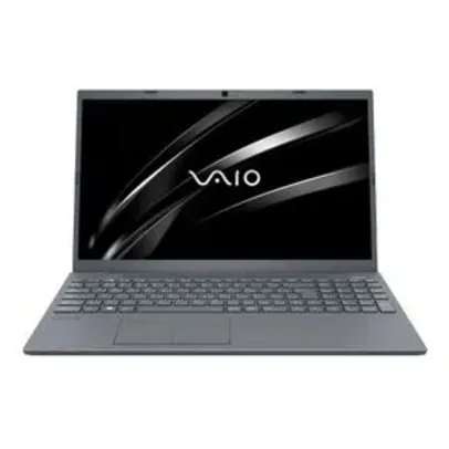 Notebook VAIO FE15 AMD® Ryzen 5 - 8GB - Linux Full HD - Prata Titânio | Loja VAIO