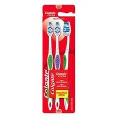 [REC] - Colgate Escova Dental Classic Clean 3Unid Promo Leve 3 Pague 2