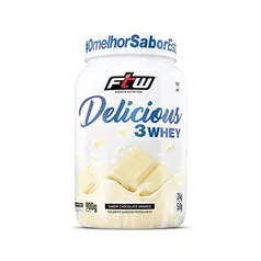 Delicious 3 Whey - 900G Chocolate Branco - Ftw, Fitoway