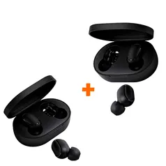 Kit 2 Unidades - Fone de Ouvido Bluetooth Earbuds Basic Redmi Airdots2