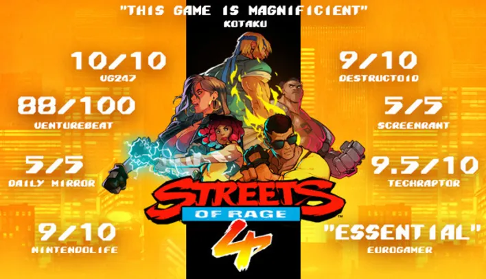 Streets of Rage 4 | R$55