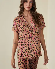 PIJAMA CAMISA E CALÇA VISCOSE