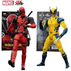 [Gpay / Taxas inclusas] Action Figures Deadpool ou Wolverine ZD Toys com Acessórios (Marvel Studios 2024)