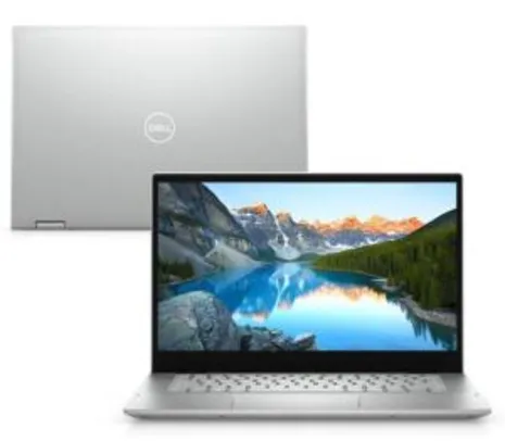Notebook 2 em 1 Dell Inspiron 5406-M30S 14" FHD i7 8GB R$4994