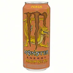 [RJ] Energético Monster Dragon Ice Tea Peach Lata 473ml