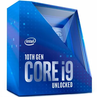 Saindo por R$ 3399: Processador Intel Core i9 10900K, 3.70GHz (5.30GHz Turbo), 10ª Geração, 10-Cores 20-Threads, LGA 1200, BX8070110900K | R$3399 | Pelando